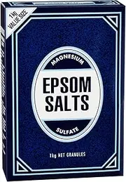 Salts - Magnesium Sulfate Bath Crystals - Helps relax the body