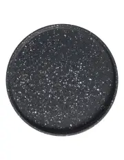 [Maxwell & Williams] Livvi Terrazzo Round Serving Tray 26cm Gift Boxed in Charcoal