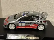Peugeot 206 Wrc 2002 / Diecast 1/24 Scale Tamiya 6 Minicar