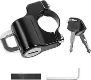 Motorcycle Helmet Lock - Universal Anti-Theft Bicycle Helmet Security Locks with 2 Keys and Installation Tool