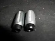 Jagwire Compact Alloy Inline Barrel SIS 4mm shift Cable Adjusters 2Pk gray