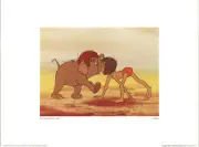 ARTIST UNKNOWN Walt Disney's The Jungle Book: Mowgli Falls in with the Colonel's