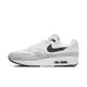 NIKE AIR MAX 1 男休閒運動鞋-白灰-FD9082002