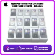 NEW Apple iPod Classic 7th 128 160 256 512 1TB 2TB Grey/ Black/ Silver WARRANTY