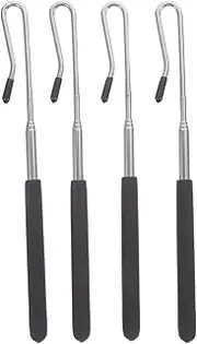 NAMOARLY 4pcs Extendable Metal Puppet Hand Rods Adjustable Puppet Arm Control Sticks for Team Performances and Creative Arts Adjustment Rage 20-55cm