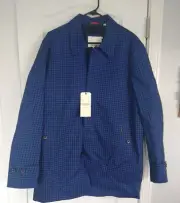 NWT Ben Sherman Check Rain Coat Size XL Originally $299.