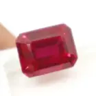 Natural AAA+ Mogok Blood Red Ruby 6.35 Ct GIE Certified Cut Loose Gemstone 956