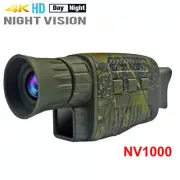 4K Infrared Night Vision 5X Digital Zoom Telescope Monocular Scope Video Camera