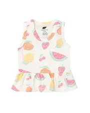 Monica + Andy Racerback Peplum Tank