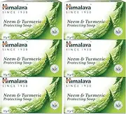 Himalaya HERBALS Protecting Neem & Turmeric Soap 75G(Pack Of 6)