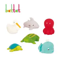 在飛比找蝦皮商城優惠-Battat 洗澡玩具-海洋(霓虹) 寶寶 新生兒