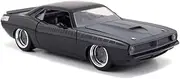 Jada Toys – 97195 MBK – Lettys Plymouth Barracuda – Fast and Furious – 1970 – 1:24 Scale – Matte Black