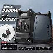 Gentrax Inverter Generator 3.5KW Remote/Electric/Pull Start Home Backup RV Power
