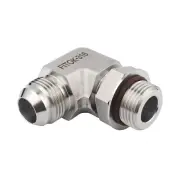 FITOK 316 SS Positionable Elbow 3/4" Male JIC × 1 1/16-12 SAE/MS Straight Thread