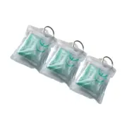 100pcs CPR Mask One-way Valve Emergency First Aid Cpr Keychain Face Shield AED