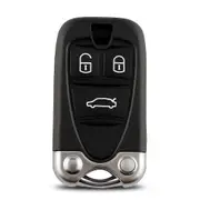 3 Button Remote Key Replacement For Alfa Romeo 159 Brera 156 Spider Smart Car Key Shell With Blade Auto Accessories