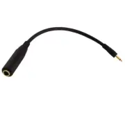 6.35mm to 3.5mm Mono/Stereo Headphone Guitar Extension Cable Cord