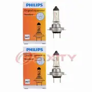 2 pc Philips High Beam Headlight Bulbs for Smart Forfour Fortwo Roadster tn (for: Smart)