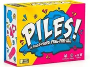 Piles! - Cards Games - Family Games - for Kids 8 and Up - Games for Adults - Family Game Night - Travel Games - Memory Games - 10 Mins