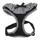 Puppia Dog Harness Vivien Soft Mesh No Pull Adjustable Black XS S M L
