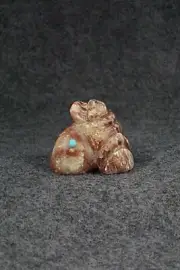 Octopus Zuni Fetish Carving - Cody Chavez