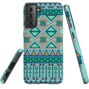For Samsung Galaxy S22+ Plus Case, Armour Cover, Bohemian Pattern