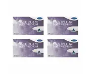 4PK Jason Commercial J-Dream Plush Soft/Medium Gusseted Pillow Standard 48x73cm