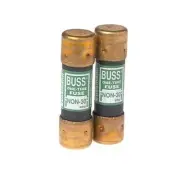 BP/NON-30 30A 1-Time Cartridge Fuse Non-Current Limiting K5 250V Carded 2-Pack