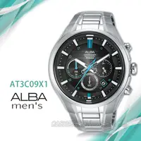 在飛比找蝦皮購物優惠-時計屋手錶專賣店 ALBA 雅柏手錶 AT3C09X1 三眼