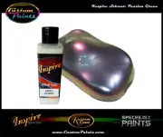 INSPIRE AIRBRUSH PASSION GREEN 4oz (SOLVENT), CUSTOM PAINT, ARTIST, CHAMELEON
