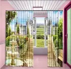 A Magnificent Castle 3D Curtain Blockout Photo Printing Curtains Drape Fabric