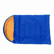 Waterproof Durable Thick Dog Sleeping Bag Pet Bed Outdoor Warm Dog House Mat Portable Design blue