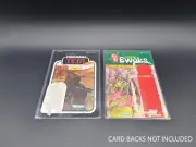 Cardback Postcard Top Loader Protection Rigid Sleeve 6" x 9" for Star Wars +more