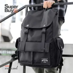 【Superbuy】大容量後背包/雙肩包 15.6/17.3吋電腦包/筆電包 防水男士通勤包/防盜戶外旅行包/學生書包