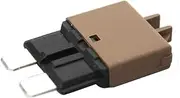 Dpaaoyer 7.5A medium manual reset circuit Breaker Vehicle Protector 28V DC Circuit breaker to restore car fuse（brown）