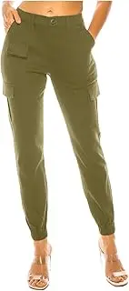 [Generic] Women's Cargo Joggers Pants Lightweight Quick Dry Hiking Pants Athletic Slim Fit Casual Travel Petite/Regular/Tall