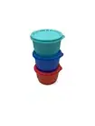 Brand NEW Tupperware Set of 3 Snack Cups 110ml Lunch Containers