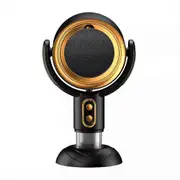 Puff Chill Smoking Fan,Puff Chill Fan for Smoking,Smoke Away Purifier Fan Plug in golden