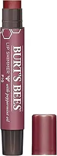 Burt's Bees 100% Natural Moisturizing Lip Shimmer, Fig, 0.09 oz, 1 Tube