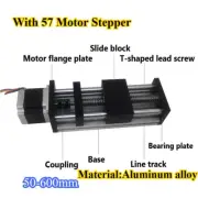 Actuator Rail Motion Slide Guide CNC Linear Stroke With Stage 57 Motor Stepper