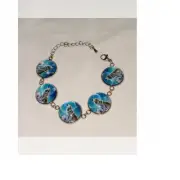 Wolf Charm Bracelet