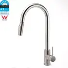 KYLINS Brushed Nickel 2 Way Spray Kitchen Mixer Tap Pull Out Sink Laundry Faucet