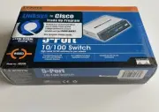 Brand New And Sealed Linksys 5 Port Switch SD205 with Power Supply