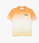 Lacoste LIVE Loose Fit Unisex Gradated Print Cotton T-Shirt SIZE L $135