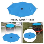 Trampoline Shade Cover Only Summer Oxford Cloth Trampoline Canopy (Blue)