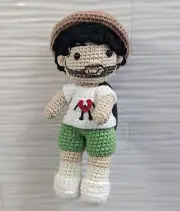 Handmade Bad Bunny Crochet Doll- Un Verano Sin Ti