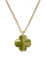 kate spade new york Spade Flower Mini Pendant Necklace, 16-19