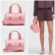 Lululemon Knit Nylon Mini Barrel Duffle Bag 5L PINK TIDE NWT