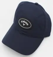 Callaway Golf Stretch Fitted Navy Blue Golf Hat Size L/XL