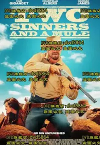 在飛比找露天拍賣優惠-DVD 電影【兩個罪人和一頭騾子/Two Sinners a